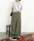 別注 Vintage Gather Overall Skirt/ヴィンテージ ギャザー オーバーオール スカート/ワンピース