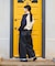 別注 TUCK CURVE WIDE CARGO PANTS