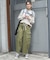 別注 TUCK CURVE WIDE CARGO PANTS