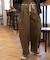 別注 TUCK CURVE WIDE CARGO PANTS