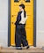 別注 TUCK CURVE WIDE CARGO PANTS
