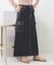 別注 CARGO CURVE SKIRT/カーゴカーブスカート/デニムスカート