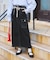 別注 CARGO CURVE SKIRT/カーゴカーブスカート/デニムスカート