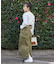 別注 CARGO CURVE SKIRT/カーゴカーブスカート/デニムスカート