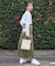 別注 CARGO CURVE SKIRT/カーゴカーブスカート/デニムスカート