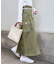別注 CARGO CURVE SKIRT/カーゴカーブスカート/デニムスカート
