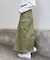 別注 CARGO CURVE SKIRT/カーゴカーブスカート/デニムスカート