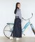別注 CARGO CURVE SKIRT/カーゴカーブスカート/デニムスカート