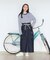 別注 CARGO CURVE SKIRT/カーゴカーブスカート/デニムスカート