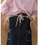 別注 CARGO CURVE SKIRT/カーゴカーブスカート/デニムスカート