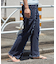 配色メロー スウェットパンツ