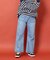フレアデニムパンツ