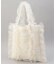 チュール シャーリングトート/トートバッグ
