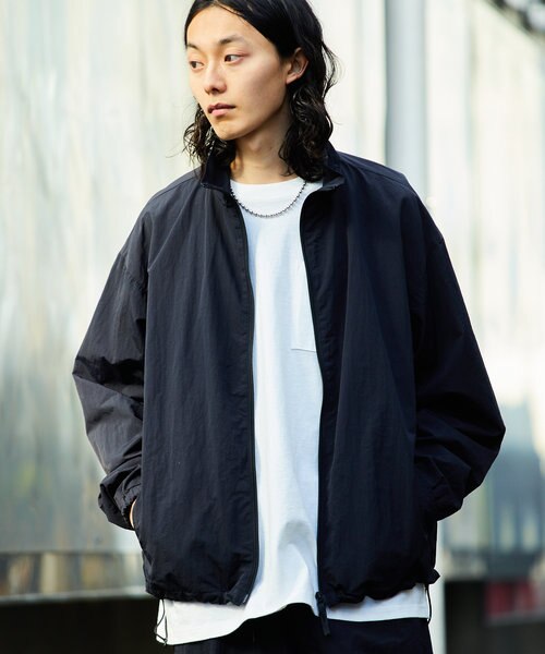 Majestic フルジップジャケット ◆ソフトバンク/今宮/フリースジャケット NYLON FULL ZIP JACKET/ナイロン フルジップ ジャケット