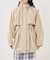 ナイロンドローコードショートコート