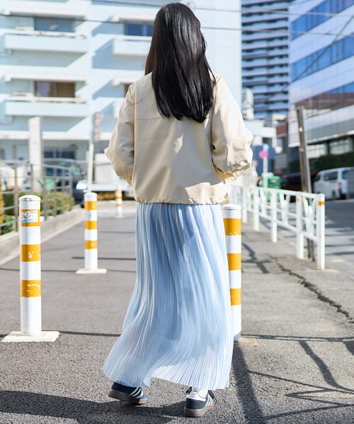 フェイクレザーフリルスリーブショートブルゾン新品未使用 ヤマダヤ LASUD｜フリルスリーブショートブルゾン | Rakuten Fashion(楽天