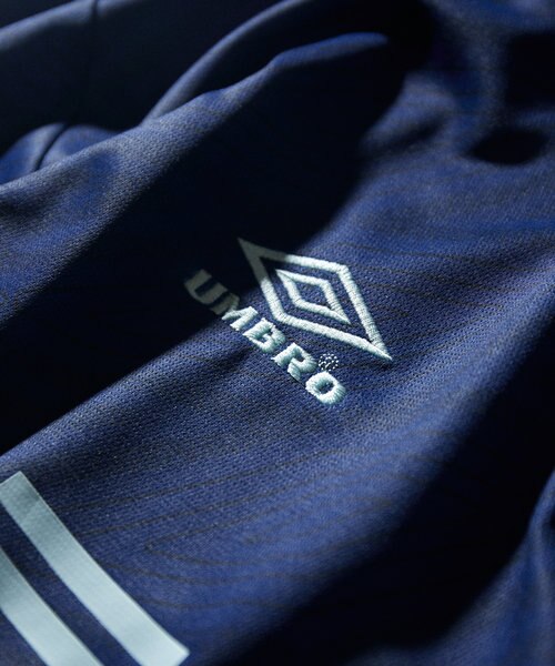 UMBRO × FREAK’S STORE / Soccer Game Shirt Triple Logo/L/コットン/GRN/無地/1023394400005 別注 Soccer Game Shirt Triple Logo/別注 サッカーゲームシャツ