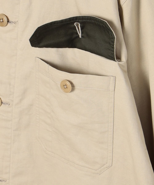 Moleskin Field Shirt Jacket/モールスキン フィールドシャツ