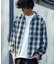 NEW LOOSE FIT OMBRE CHECK SHIRT LS