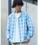 NEW LOOSE FIT OMBRE CHECK SHIRT LS