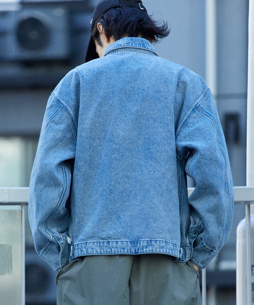 USED加工 デニムブルゾン｜フリークスストアの通販｜&mall