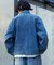 USED加工 デニムブルゾン