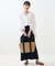 ダメージ ワッフル スカート
