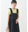 デニムフリルリボン ワンピース