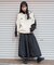 パフバルーンスカート