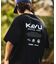 限定展開 KAVU×FREAK'S STORE/カブー 別注 ビッグシルエット バックプリントTシャツ/ICON
