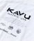 限定展開 KAVU×FREAK'S STORE/カブー 別注 ビッグシルエット バックプリントTシャツ/ICON