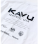 限定展開 KAVU×FREAK'S STORE/カブー 別注 ビッグシルエット バックプリントTシャツ/ICON