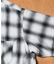 フルジップカーデ ショートスリーブシャツ/オンブレチェック/半袖