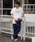 別注 ビッグシルエット RUE MADAME TEE/ル・マダム 半袖Tシャツ