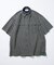 【継続品番の為アウトレットで消化】別注 フィッシングポケット ショートスリーブ チェックシャツ
