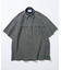 【継続品番の為アウトレットで消化】別注 フィッシングポケット ショートスリーブ チェックシャツ