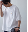 限定展開 KELTY×FREAK'S STORE/ケルティ 別注 ワンポイント ヴィンテージロゴ クルーネック ポケットTシャツ/リンガーTシャツ/ポケT