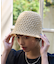 ドットビーズサマーハット