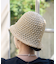 ドットビーズサマーハット
