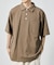 10.5オンス ヘビーウェイト NO-SIDE SEAM ポロネック Tシャツ USA COTTON