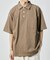 10.5オンス ヘビーウェイト NO-SIDE SEAM ポロネック Tシャツ USA COTTON
