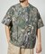 AIRDRY 高機能素材 7.7オンス ビックシルエット ツリーカモ クルーネック ポケットTシャツ/エアドライ ポリエステル Tシャツ/吸水速乾/遮熱性/UV