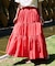インド ティアードマキシスカート