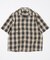 NEW LOOSE FIT OMBRE CHECK SHIRT SS