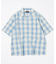 NEW LOOSE FIT OMBRE CHECK SHIRT SS