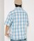 NEW LOOSE FIT OMBRE CHECK SHIRT SS