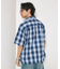 NEW LOOSE FIT OMBRE CHECK SHIRT SS