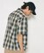 NEW LOOSE FIT OMBRE CHECK SHIRT SS