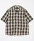 NEW LOOSE FIT OMBRE CHECK SHIRT SS