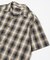 NEW LOOSE FIT OMBRE CHECK SHIRT SS